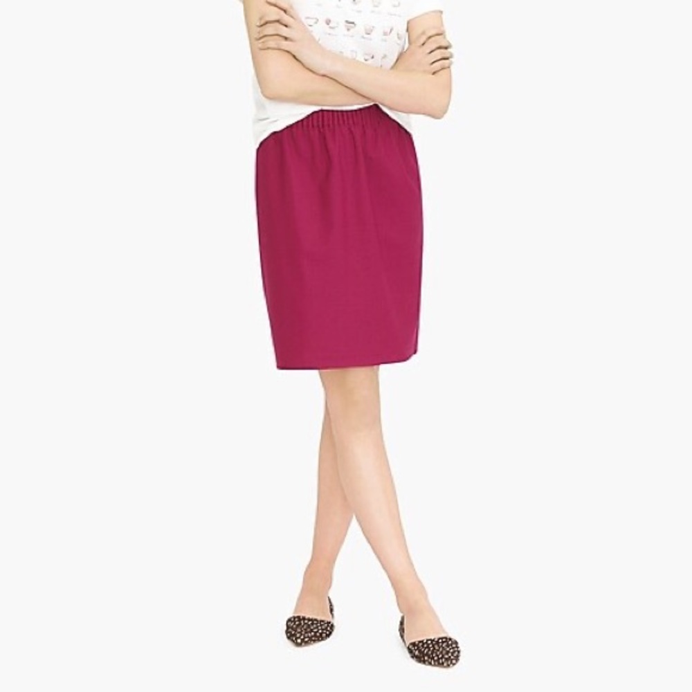 NWT J.Crew Factory Wool Blend Sidewalk Skirt